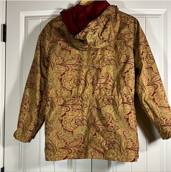 [CASUAL CORNER]  LADIES PURE COTTON REVERSIBLE  HOODED JACKET Size La… - Picture 12 of 14